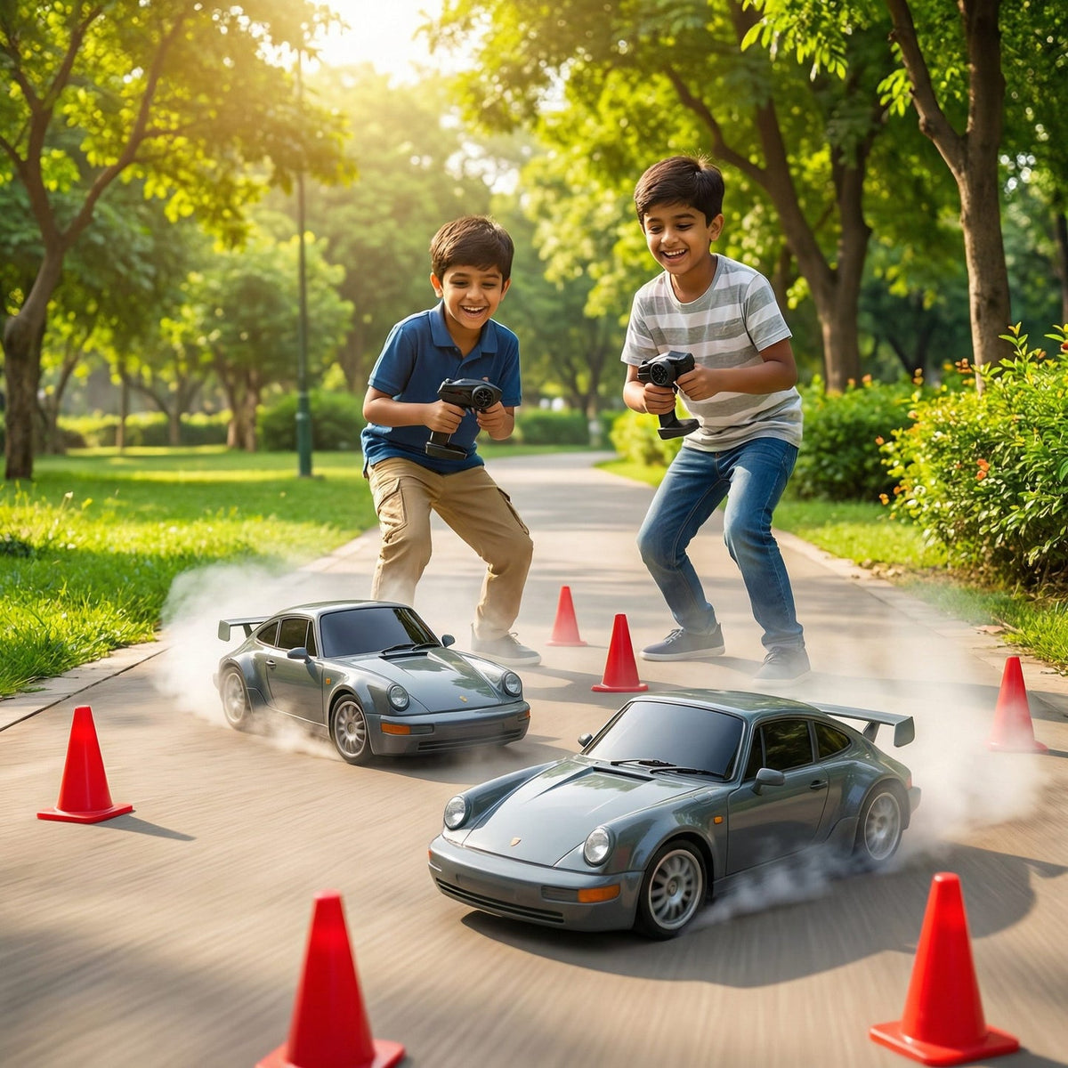 🏎️ RC Drift Car for — 4WD, LED Lights & 20KM/H Speed