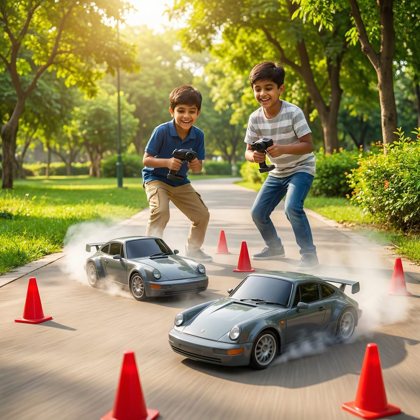 🏎️ RC Drift Car for — 4WD, LED Lights & 20KM/H Speed