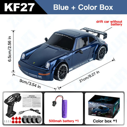 🏎️ RC Drift Car for — 4WD, LED Lights & 20KM/H Speed